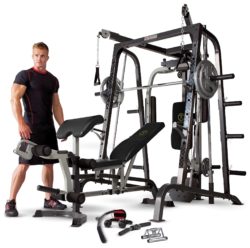 Marcy MD9010G Deluxe Smith Machine Home Multi Gym.